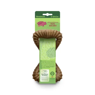 Игрушка для грызения Benebone Dental Chew Бекон 19,05х11,17 см Коричневый (860350) Игрушка для грызения Benebone Dental Chew Бекон 19,05х11,17 см Коричневый (860350)