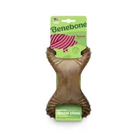 Іграшка для гризіння Benebone Dental Chew Бекон 19,05х11,17 см Коричневий (860350) Іграшка для гризіння Benebone Dental Chew Бекон 19,05х11,17 см Коричневий (860350)