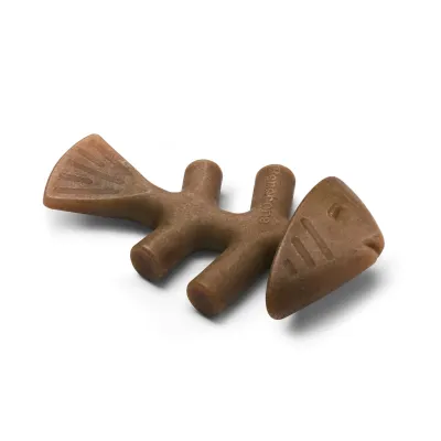 Игрушка для грызения Benebone Fishbone Лосось 19,55х10,16 см Коричневый (430300) Игрушка для грызения Benebone Fishbone Лосось 19,55х10,16 см Коричневый (430300)