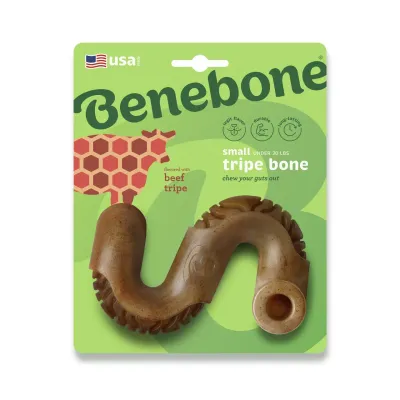 Игрушка для грызения Benebone Tripe Bone Говяжий рубец 7,11х11,43 см Коричневый (510200) Игрушка для грызения Benebone Tripe Bone Говяжий рубец 7,11х11,43 см Коричневый (510200)