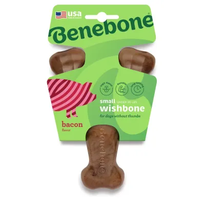 Игрушка для грызения Benebone Wishbone Бекон 13,46х9,65 см Коричневый (828500) Игрушка для грызения Benebone Wishbone Бекон 13,46х9,65 см Коричневый (828500)