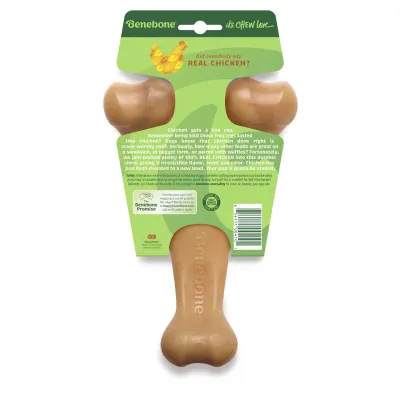 Іграшка для гризіння Benebone Wishbone Курка 21,08х13,97 см Коричневий (872400) Іграшка для гризіння Benebone Wishbone Курка 21,08х13,97 см Коричневий (872400)