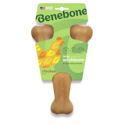 Іграшка для гризіння Benebone Wishbone Курка 21,08х13,97 см Коричневий (872400) Іграшка для гризіння Benebone Wishbone Курка 21,08х13,97 см Коричневий (872400)