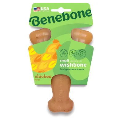 Іграшка для гризіння Benebone Wishbone Курка 13,46х9,65 см Коричневий (840500) Іграшка для гризіння Benebone Wishbone Курка 13,46х9,65 см Коричневий (840500)