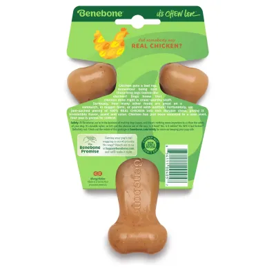 Іграшка для гризіння Benebone Wishbone Курка 13,46х9,65 см Коричневий (840500) Іграшка для гризіння Benebone Wishbone Курка 13,46х9,65 см Коричневий (840500)