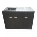 Пластиковая тумба с каменной мойкой The MIX Adamant 120x85x55 см Коричневый Пластиковая тумба с каменной мойкой The MIX Adamant 120x85x55 см Коричневый