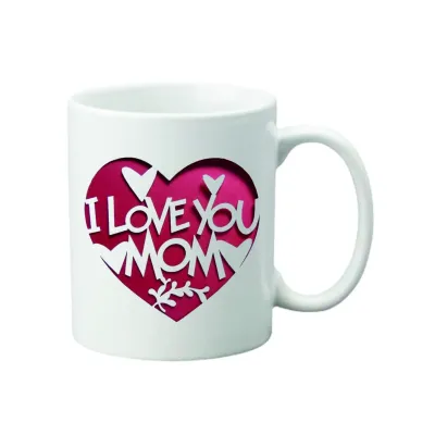 Чашка с принтом Vivay I love you mom 330 мл Белый (hub_i7kqwm)