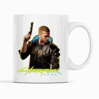 Чашка для ігромана Кавун Cyberpunk 2077 320 мл Білий (К001759) Чашка для ігромана Кавун Cyberpunk 2077 320 мл Білий (К001759)