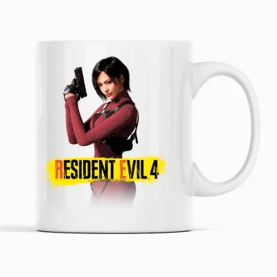 Чашка для ігромана Кавун Resident Evil 4 Remake 320 мл Білий (К001769)