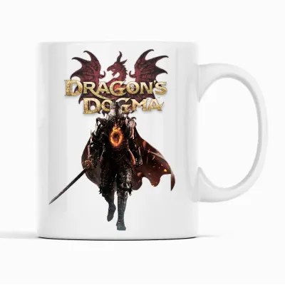 Чашка для ігромана Кавун Games Dragon's Dogma 2 320 мл Білий (К001771)