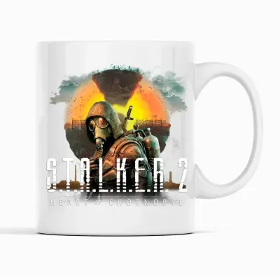 Кружка для игроманов Кавун Stalker 2 320 мл Белый (К001775)
