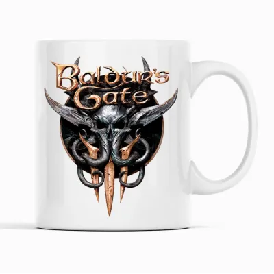 Чашка для ігромана Кавун Games Baldur's Gate 3 320 мл Білий (К001785)