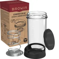 Шинчинниця скляна Browin 450 г Чорний (313701)