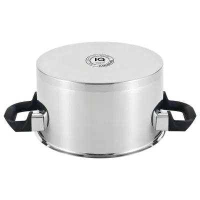 Кастрюля IQ Be Traditional 2.5 л 18 см Серебристый (6977602)