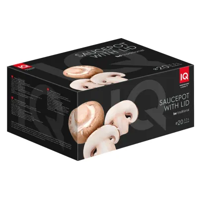 Каструля IQ Be Traditional 3.3 л 20 см Сріблястий (6977603)