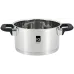 Кастрюля IQ Be Traditional 5.5 л 24 см Серебристый (6977605)