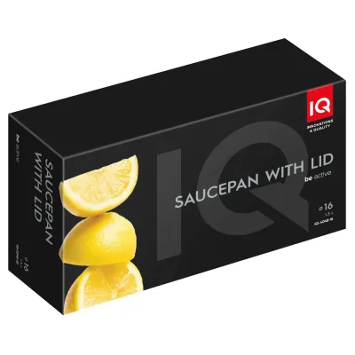 Ковш IQ Be Active 1.3 л 16 см Черный (6996303) Ковш IQ Be Active 1.3 л 16 см Черный (6996303)
