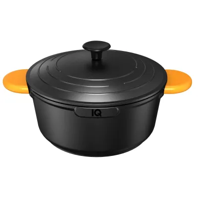 Каструля IQ Be Active 1.7 л 18 см Чорний (6996304) Каструля IQ Be Active 1.7 л 18 см Чорний (6996304)