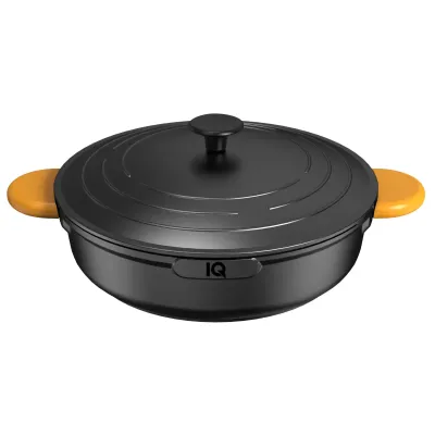 Сотейник IQ Be Active 4.0 л 28 см Чорний (6996307) Сотейник IQ Be Active 4.0 л 28 см Чорний (6996307)