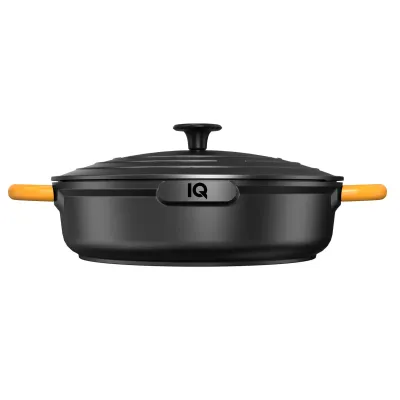 Сотейник IQ Be Active 4.0 л 28 см Чорний (6996307)