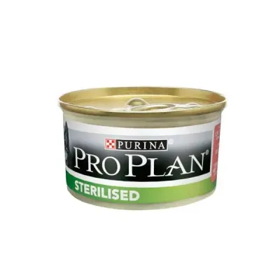 Влажный корм для стерилизованных кошек Purina Pro Plan Sterilised паштет с тунцом 85 г (39459)
