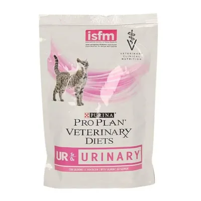 Влажный корм для кошек при мочекаменной болезни Purina Pro Plan Veterinary Diets UR Urinary Feline 85 г (62534)