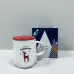 Чашка керамічна з кришкою OLens 102-1085 360 мл Олень Merry Christmas