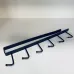 Вешалка навесная Stenson 00406 26,5x7 см Черный