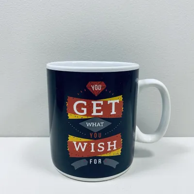 Чашка керамічна OLens 3233 800 мл You get what you wish for XXL Чашка керамічна OLens 3233 800 мл You get what you wish for XXL