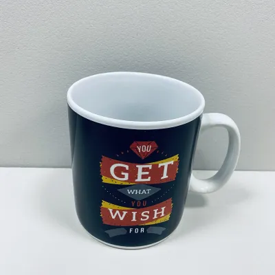 Чашка керамічна OLens 3233 800 мл You get what you wish for XXL Чашка керамічна OLens 3233 800 мл You get what you wish for XXL