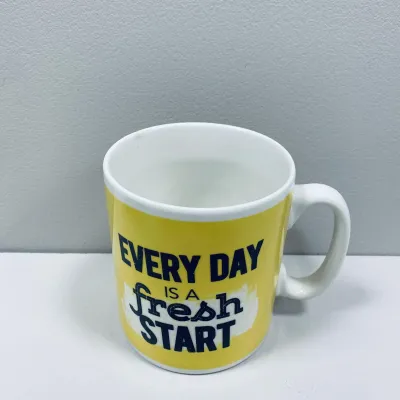 Чашка керамическая OLens 3227 800 мл Every day is a fresh start XXL Чашка керамическая OLens 3227 800 мл Every day is a fresh start XXL