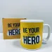 Чашка керамическая OLens 3228 800 мл Be your own hero XXL Чашка керамическая OLens 3228 800 мл Be your own hero XXL
