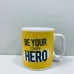 Чашка керамическая OLens 3228 800 мл Be your own hero XXL Чашка керамическая OLens 3228 800 мл Be your own hero XXL
