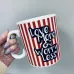 Чашка керамическая OLens 3229 800 мл Love more&worry less XXL Чашка керамическая OLens 3229 800 мл Love more&worry less XXL
