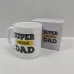 Чашка керамическая OLens 3234 800 мл Super awesome dad XXL