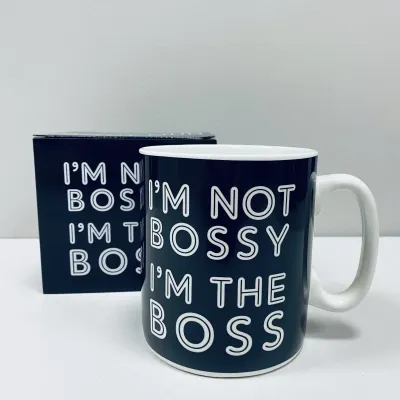 Чашка керамічна OLens 3240 800 мл I'm not bossy I'm a boss XXL