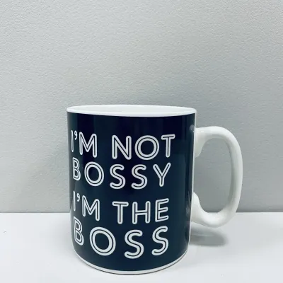 Чашка керамічна OLens 3240 800 мл I'm not bossy I'm a boss XXL