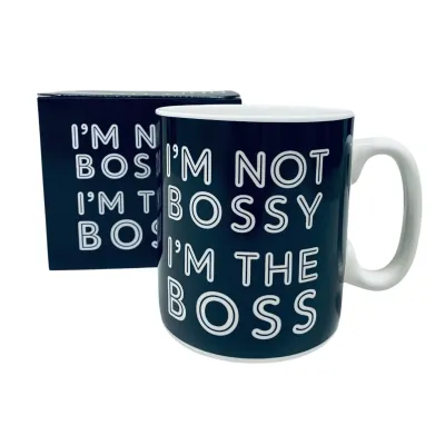 Чашка керамічна OLens 3240 800 мл I'm not bossy I'm a boss XXL