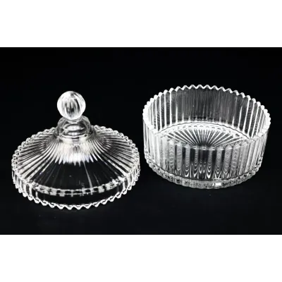 Цукорниця з кришкою A-PLUS 009 TG Купол 14,5x15 см Прозорий Цукорниця з кришкою A-PLUS 009 TG Купол 14,5x15 см Прозорий