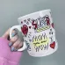 Чашка керамическая OLens 3237 800 мл Super Mum XXL