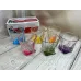 Набор стаканов Yujing GlassWare Color 2772-1/819087 Quadro 6 шт 340 мл