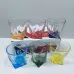 Набор стаканов Yujing GlassWare Color 2772-1/819087 Quadro 6 шт 340 мл