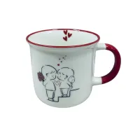 Чашка порцелянова Limited Edition HUGS 370 мл GB057-E0950C Чашка порцелянова Limited Edition HUGS 370 мл GB057-E0950C