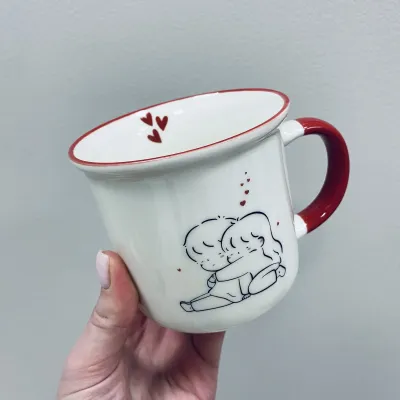 Чашка фарфоровая Limited Edition HUGS 370 мл GB057-E0950D
