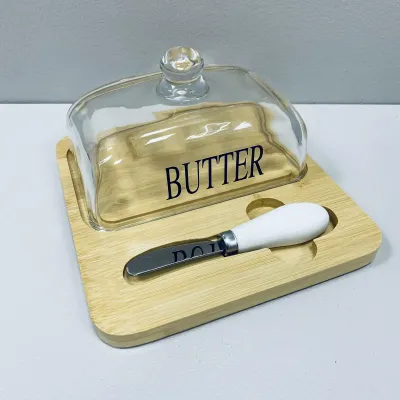 Маслянка на підставці з ножем A-PLUS 7345 Butter Маслянка на підставці з ножем A-PLUS 7345 Butter