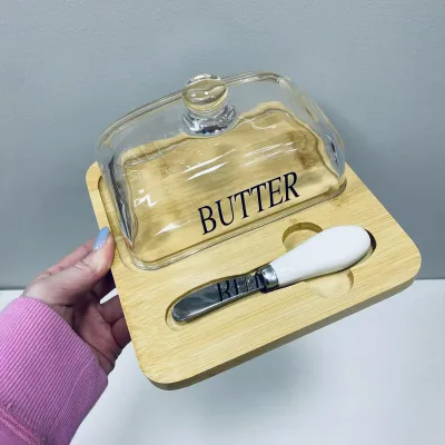 Маслянка на підставці з ножем A-PLUS 7345 Butter Маслянка на підставці з ножем A-PLUS 7345 Butter