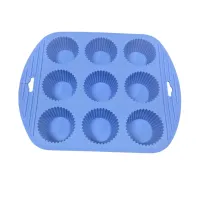 Форма для випікання кексів A-PLUS 1984 27x21,5x3 см Блакитний