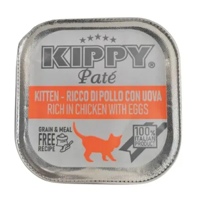 Корм влажный для котят Kippy Pate Kitten Курица с яйцом 90 г (1952)
