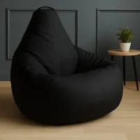 Крісло-мішок без внутрішнього чохла Altan 130х100 см Чорний (185)