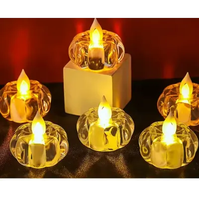 Набор декоративных LED-свечей No Brand Цветочек 12 шт (2104618454)